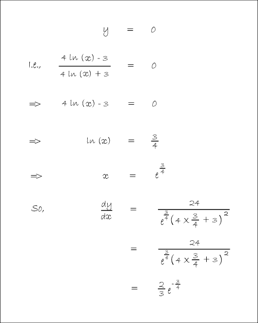 working: OCR GCE Maths 4723/01 q8(ii)