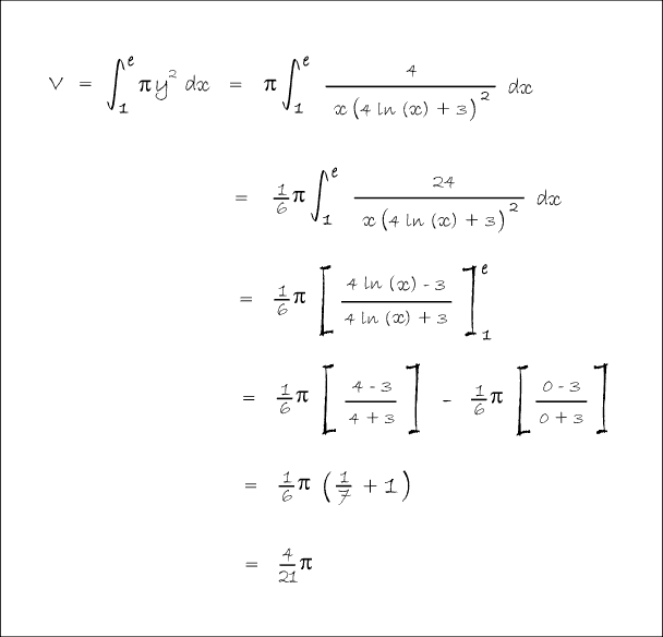 working: OCR GCE Maths 4723/01 q8(iii)