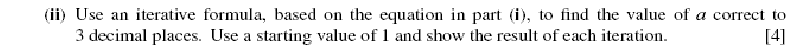 question: OCR GCE Maths 4723/01 q6(ii)