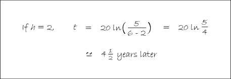 working: OCR GCE Maths 4724/01 q8(ii)